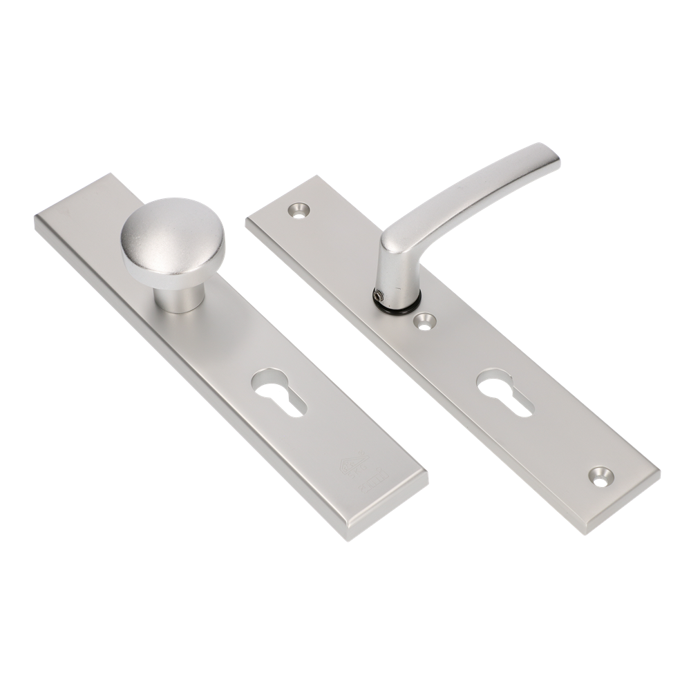 AMI Veiligheidsbeslag 251/50 Kn.169/50 Buiten en Binnen Profielcilinder 85 Deurkruk 332 F1 Deurdikte 38/42 Mm - 804031
